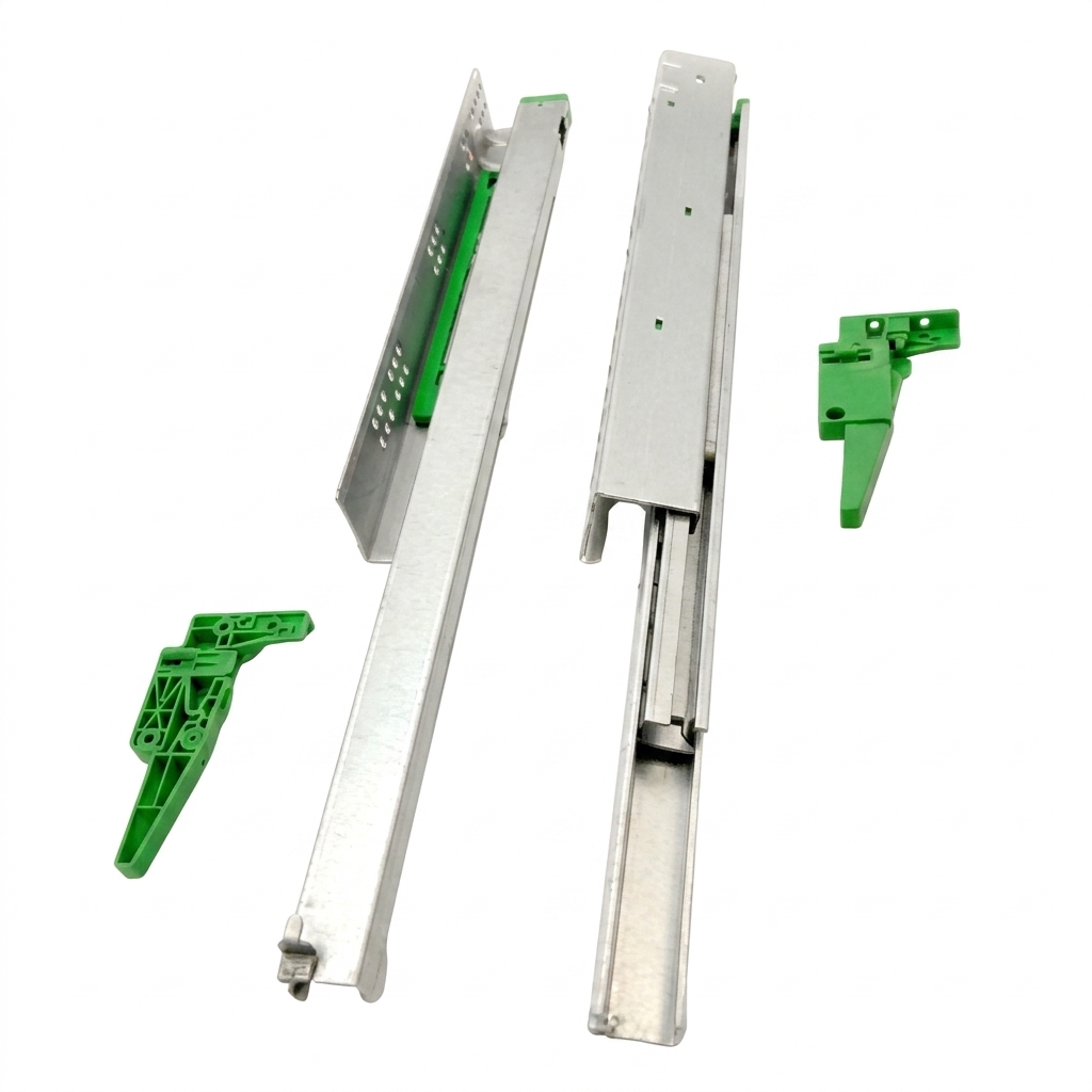 BOTTOM MOUNTED SLIDES SOFT CLOSING