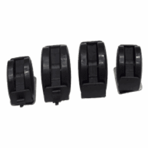 CASTOR WHEEL PLATE W BRAKE