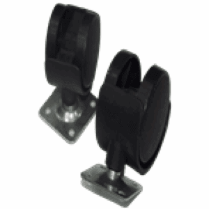 CASTOR WHEEL W PLATE W/O BREAK