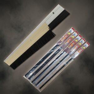 DOOR BOTTOM SEAL BRUSH RUBBER