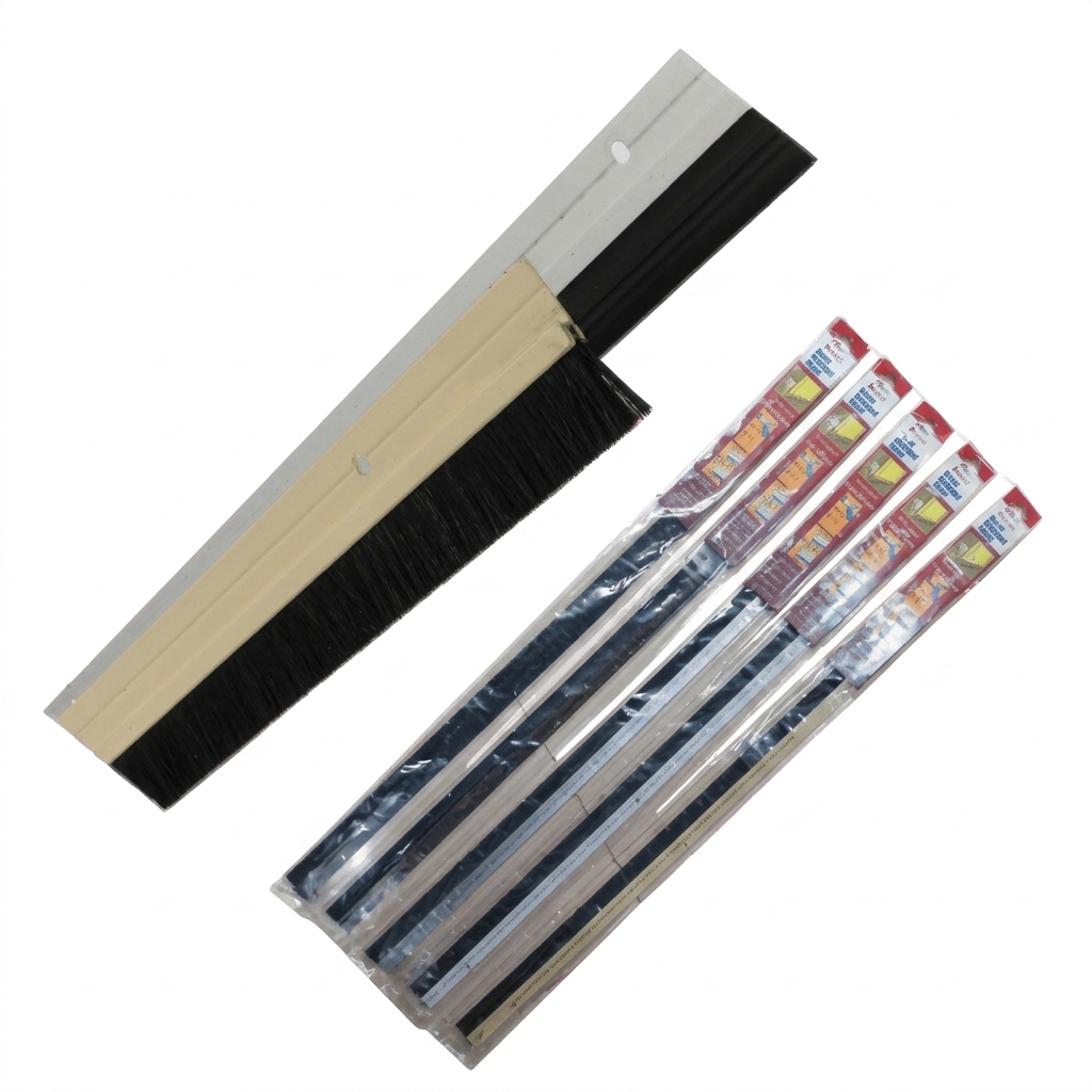 DOOR BOTTOM SEAL BRUSH RUBBER