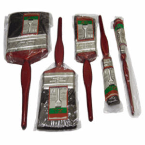PAINT BRUSH RED HANDLE