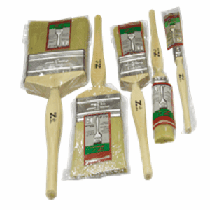 PAINT BRUSH WOOD HANDLE