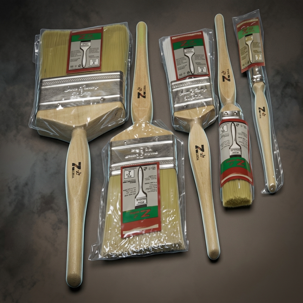 PAINT BRUSH WOOD HANDLE - Image 2