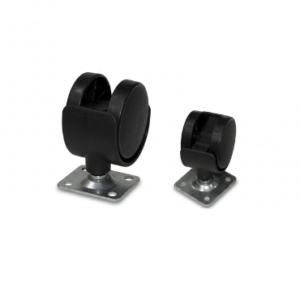 CASTOR WHEEL W PLATE W/O BREAK