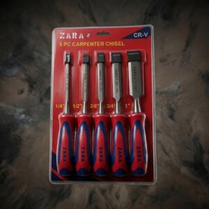 5 PC CARPENTER CHISEL SET