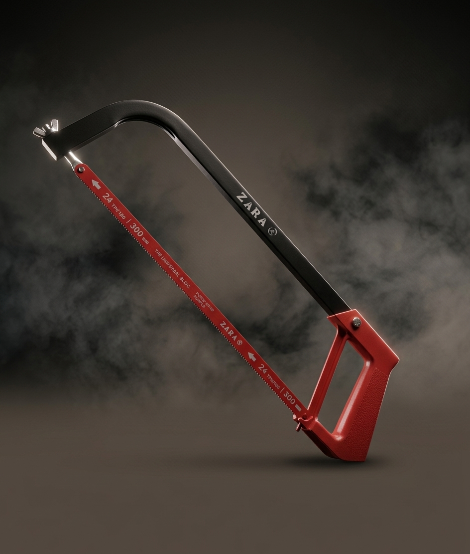 Hacksaw Frame & Hacksaw Blade (Good Quality) - Image 2