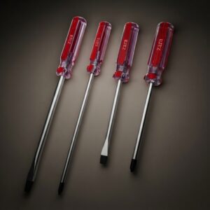 TRANSPARENT HANDLE SCREWDRIVER