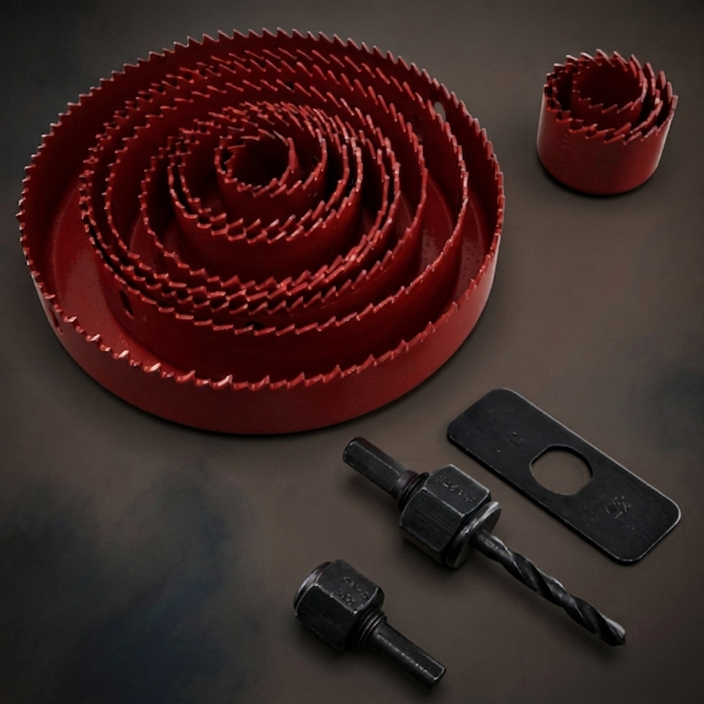 Hole Saw Set for Wood, 16 Pcs (19–127 mm) - Image 2