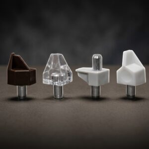 GLASS SUPPORT PLASTIC BASE W METAL ROD