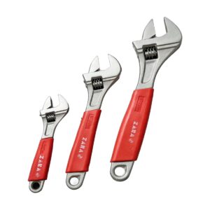Adjustable Wrench with Grip