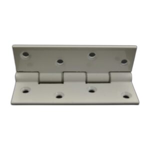 Aluminium Hinges, Glossy & White, 2″ / 3″ / 4″