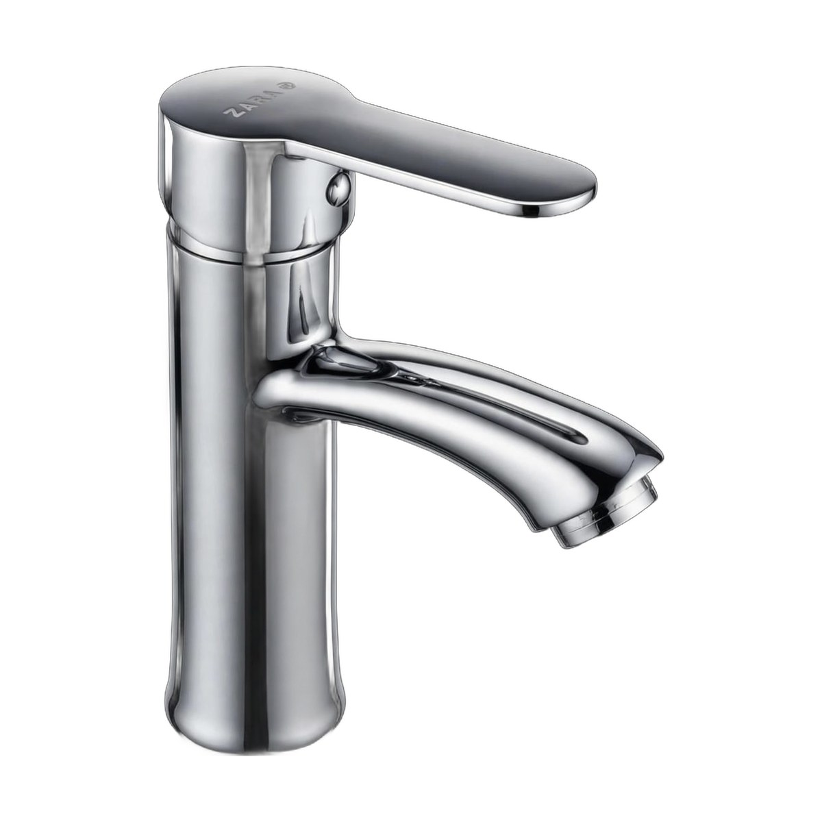 ZARA Tools Double Basin Mixer AZBM B02, single-lever chrome basin mixer