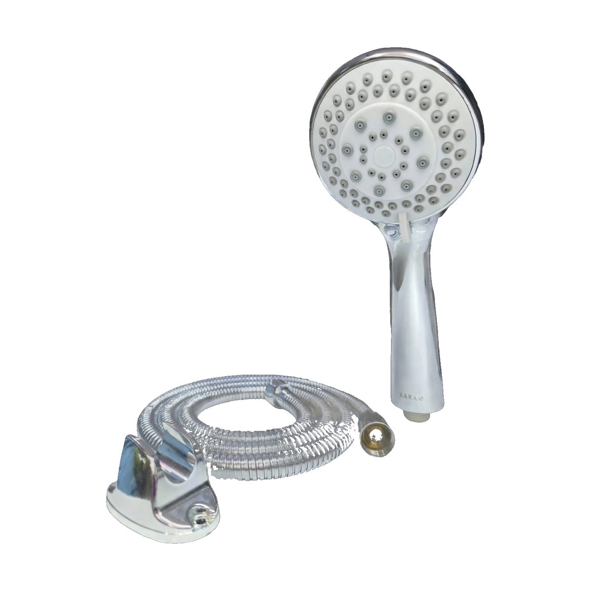 ZARA ABS hand shower HS3003 with stainless steel hose and wall bracket