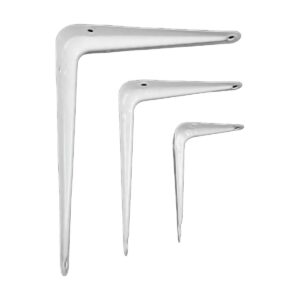 Light Duty Shelf Bracket 3″ x 4″ to 12″ x 14″ (Per Dozen Pairs)