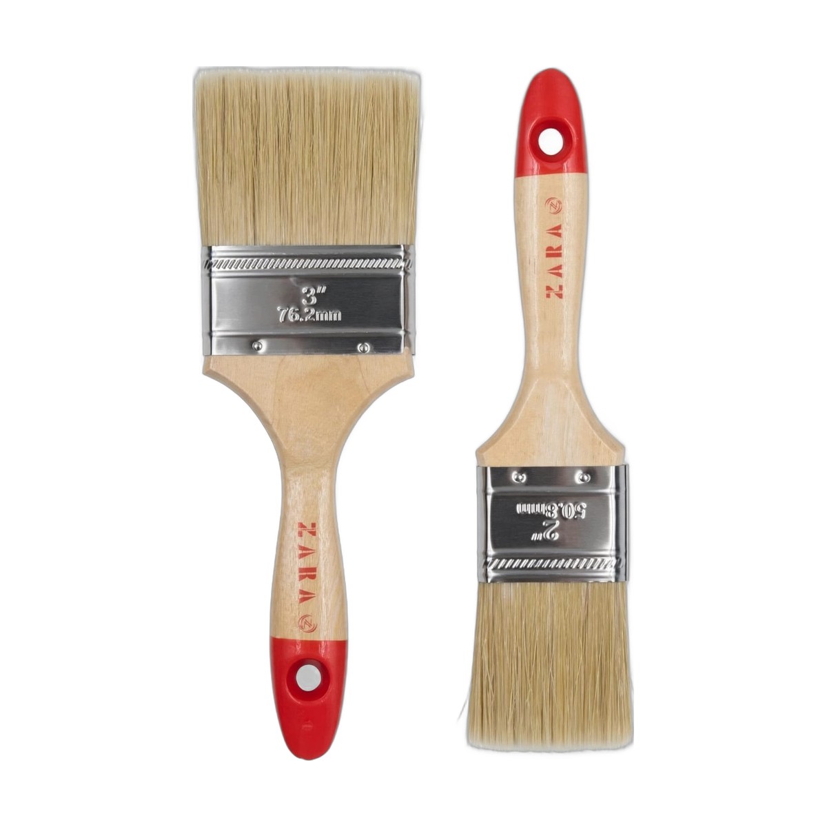 ZARA paint brushes with wooden handles