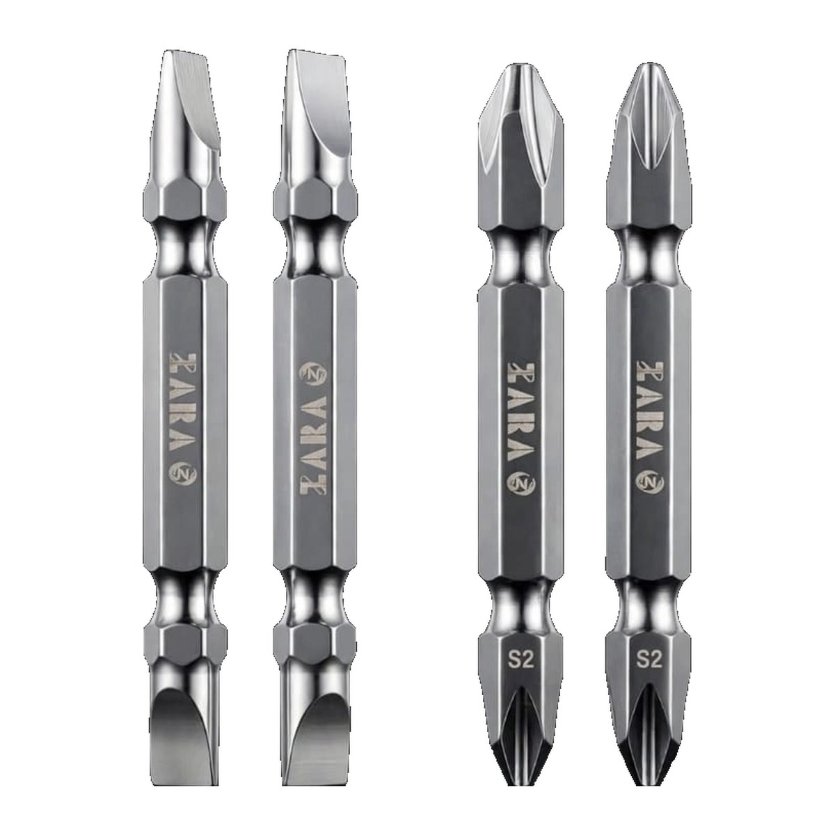ZARA Screwdriver bits (power bits), slotted × 65 mm