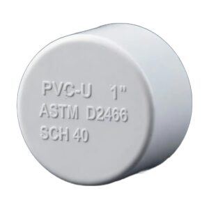 ZARA PVC End Cap, 1/2″, 3/4″ & 1″