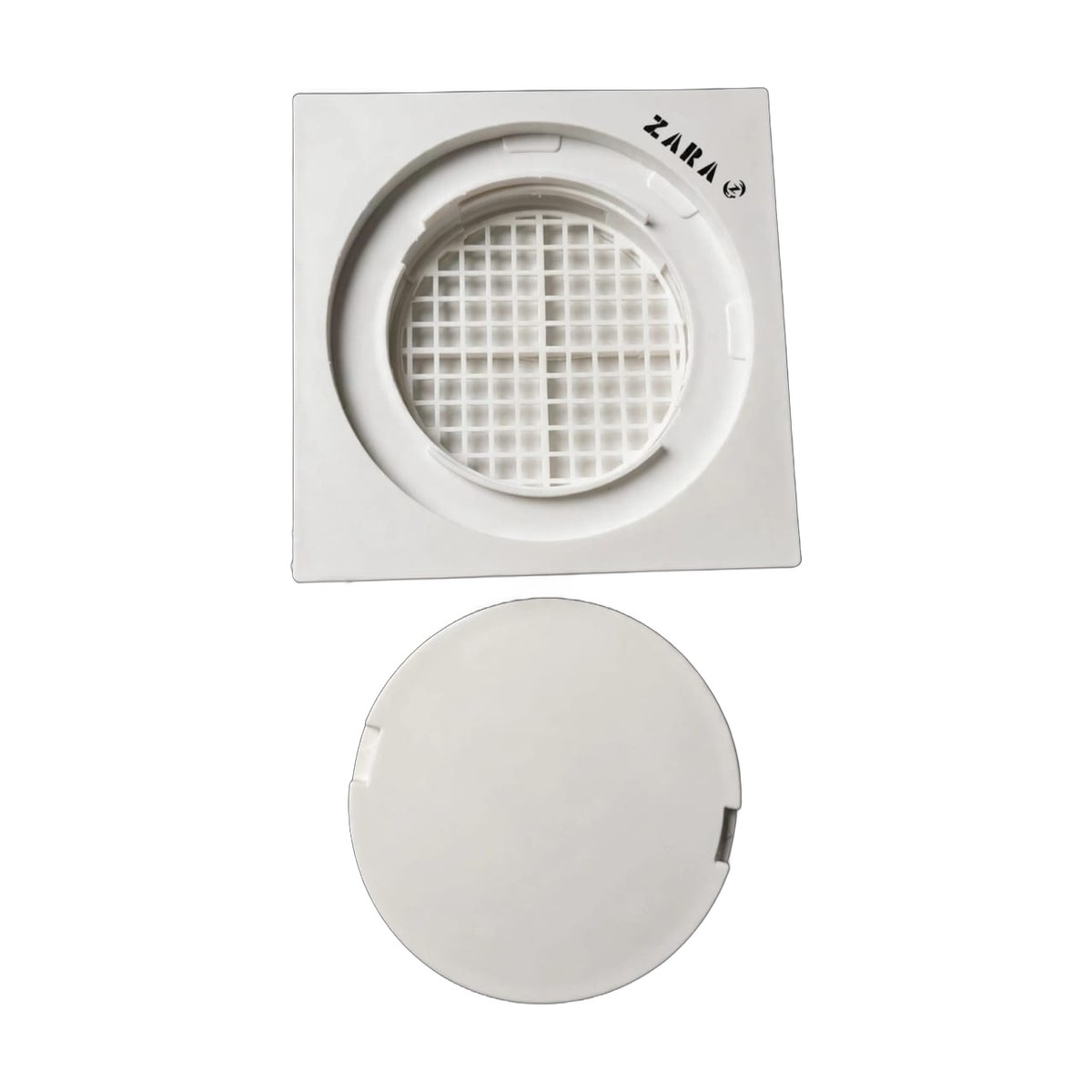 ZARA PVC floor drain trap with anti-cockroach cover