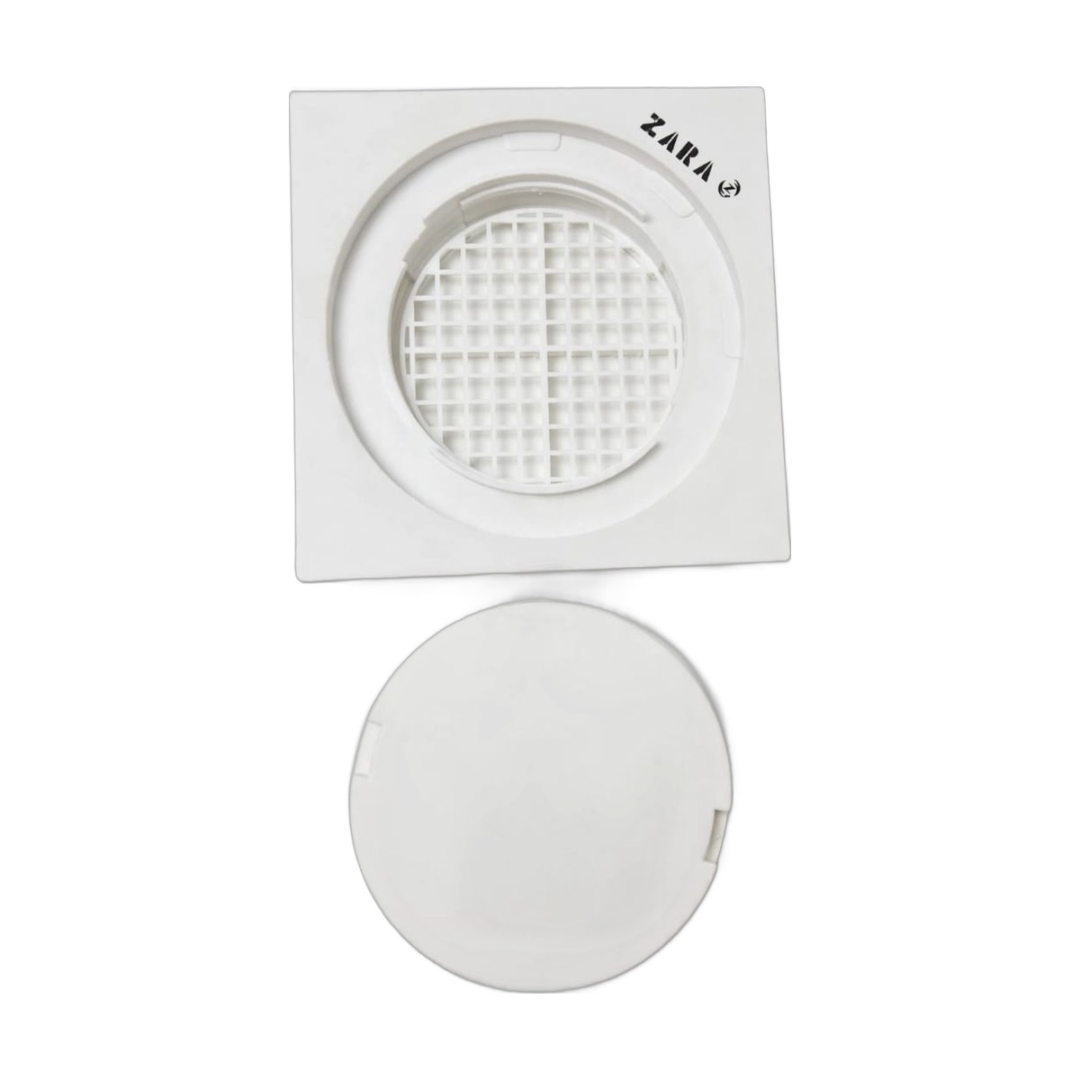 ZARA PVC floor drain trap with anti-cockroach cover