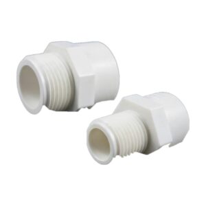 ZARA PVC Male Socket, 1/2″, 3/4″ & 1″