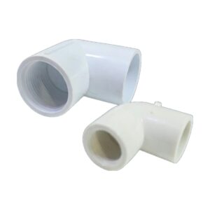 ZARA PVC Thread Elbow (Female Thread), 1/2″ & 3/4″
