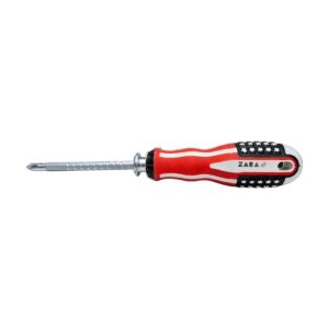 Two-Use Screwdriver, Flag Handle, 6 × 100 mm