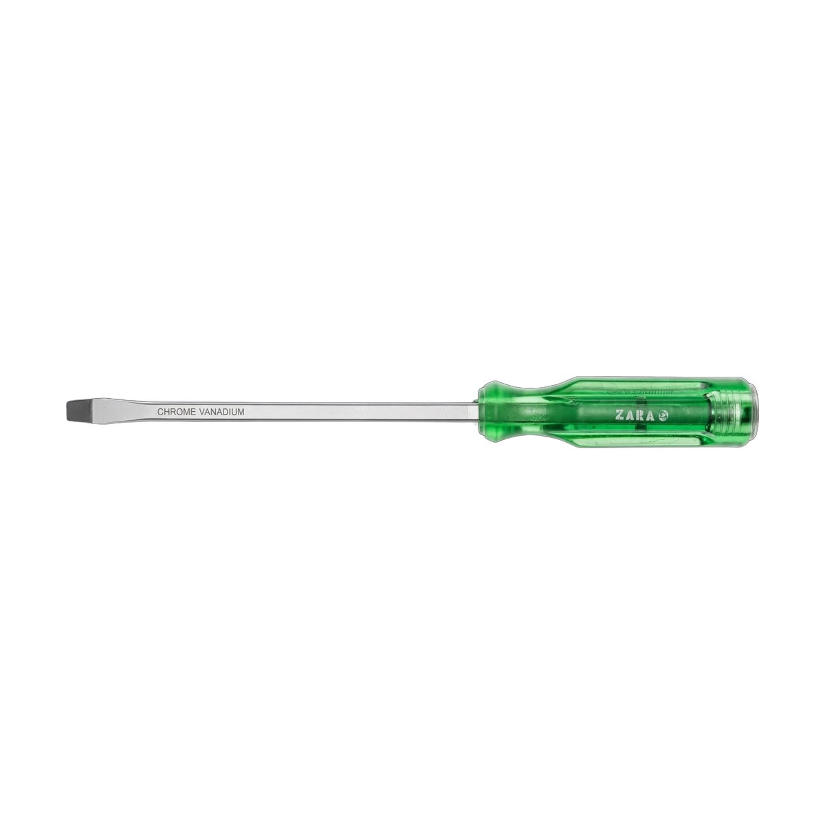ZARA Go-thru screwdriver, green handle