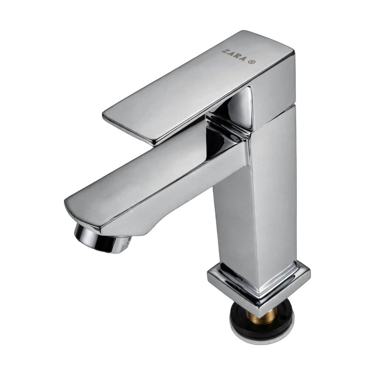 ZARA Tools Single Basin Mixer AZBM C02, single-lever, mirror chrome