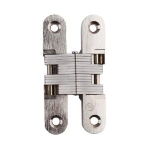 Concealed Door Hinge 19 × 95 mm, Invisible SOSS Type, Zinc Alloy (AZBMZA-CC006)