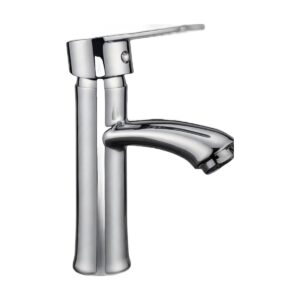 Double Basin Mixer AZBM B01, Single-Lever Chrome