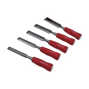 Wood Chisel Set, 5 Pieces (CR-V, 12–25 mm)